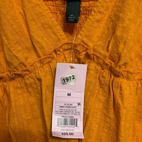 Orange Tunic Tank - Picture 2 of 4